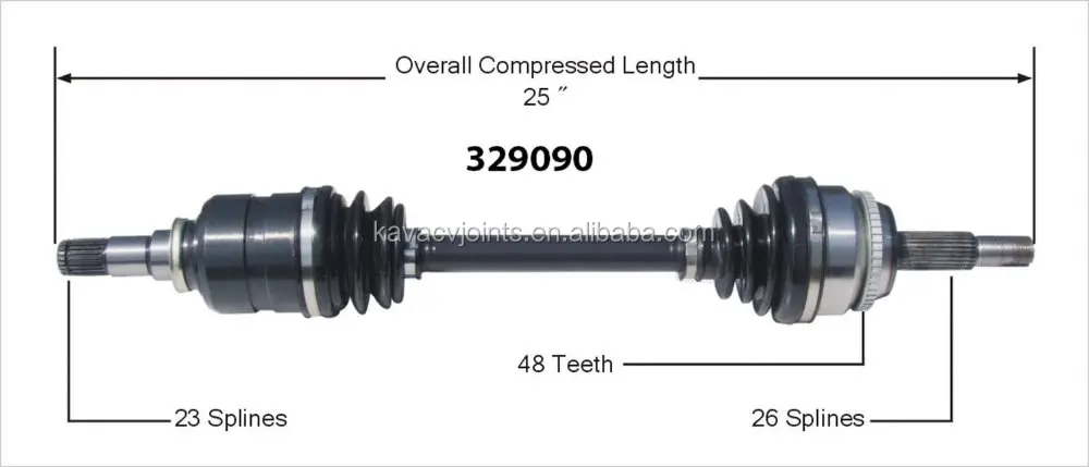 TO-65A48 MASUMA CV Joints for LEXUS RX300 & Toyota Models