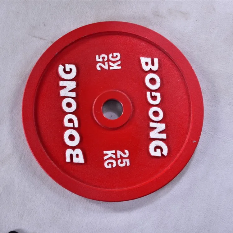 BODONG 25kg ウエイトプレート Bodong Cheap Gym Fitness Weight Lifting Disc Plate Sale