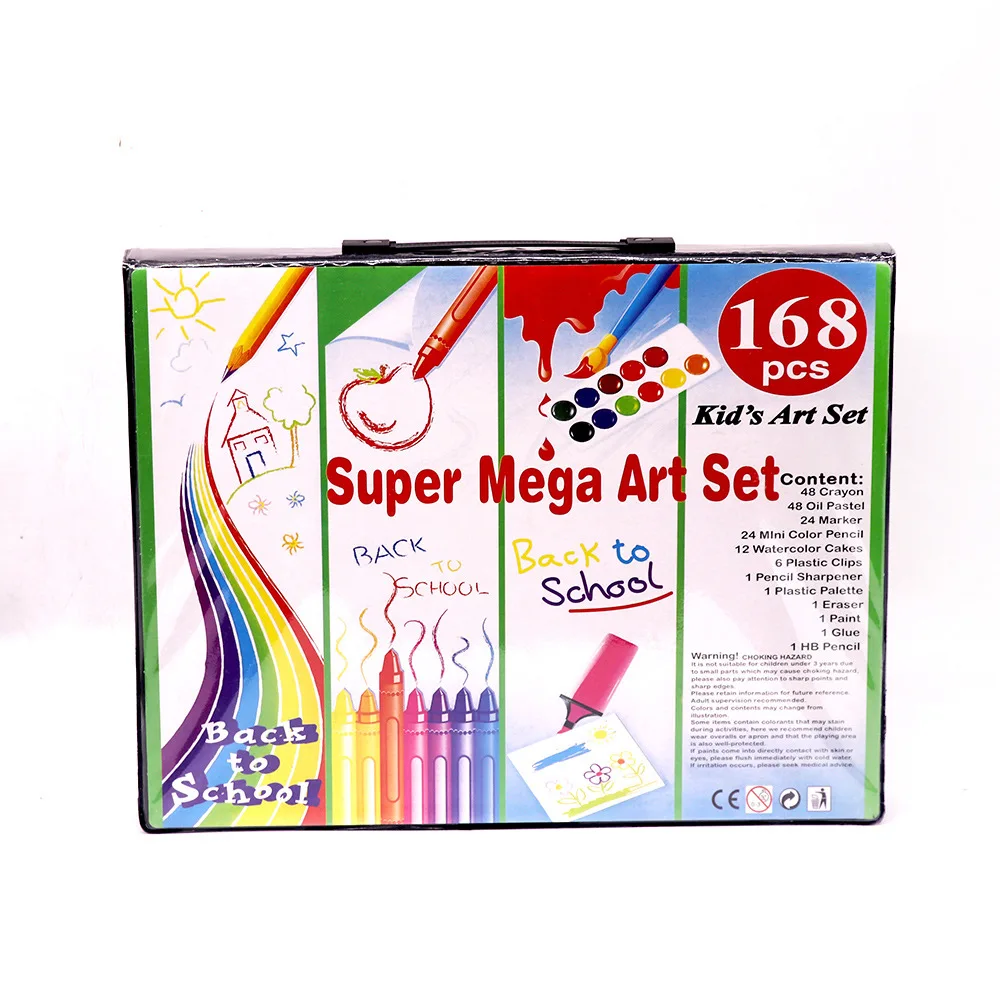 Back to School - Product details of 168 Pcs Super Mega Art