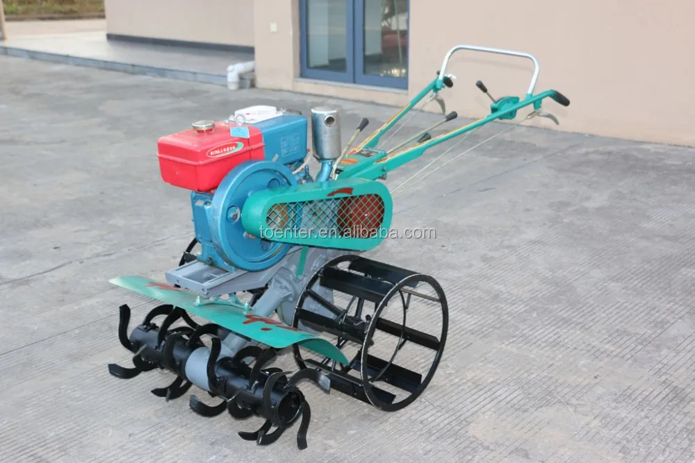 Diesel Engine Power Tiller Weeder/rice Rotavator/paddy Field Weeding Machine