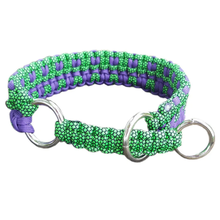 paracord martingale dog collar