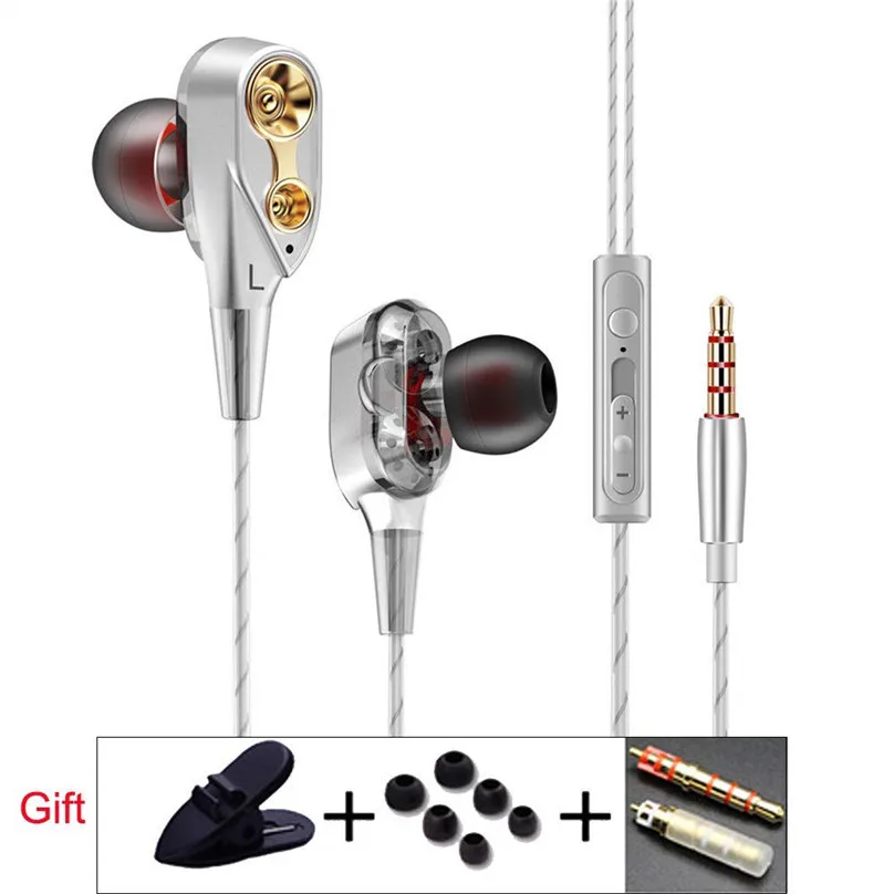 Qkz dual driver online earphone