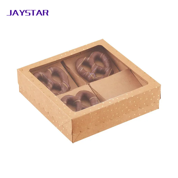 Rigid Gift Box Type Kraft Paper Box with Lid Template