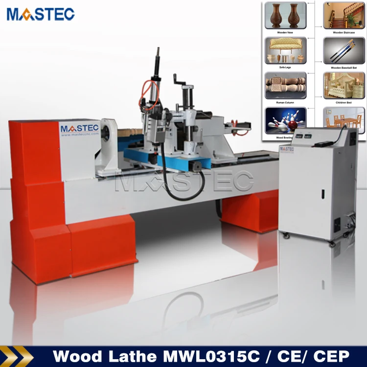 4 Axis Cnc Wood Lathe Machine for Wood Engraving