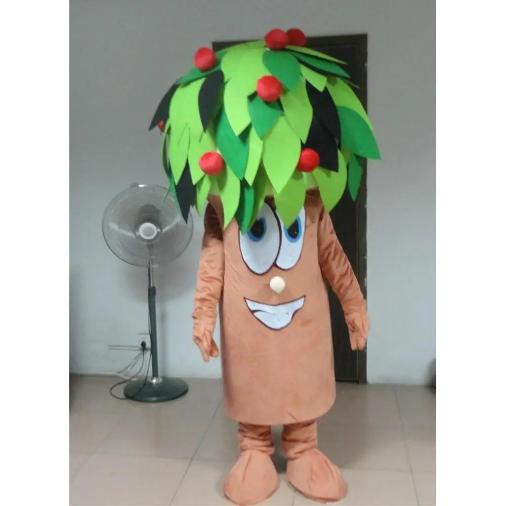 HI CE Custom Made Cheap Simple Cosplay Plant Make Tree Mascot Costume for Adult