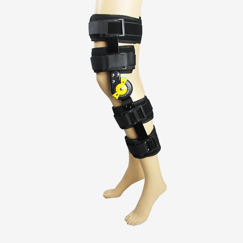 Tutore Ginocchio Elasticizzato Antimicrobico – Supporto A Compressione 360° – Tessuto Senza Cuciture – Taglia Media O X-Large