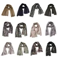 New Camo Mesh Scarf Outdoor Jungle Muffler Breathable Headband Tactical EA14
