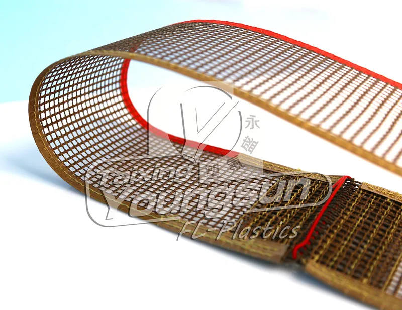 PTFE Coated Open Mesh Belt Screen Printing Conveyor Belt Dryer Machine Belt