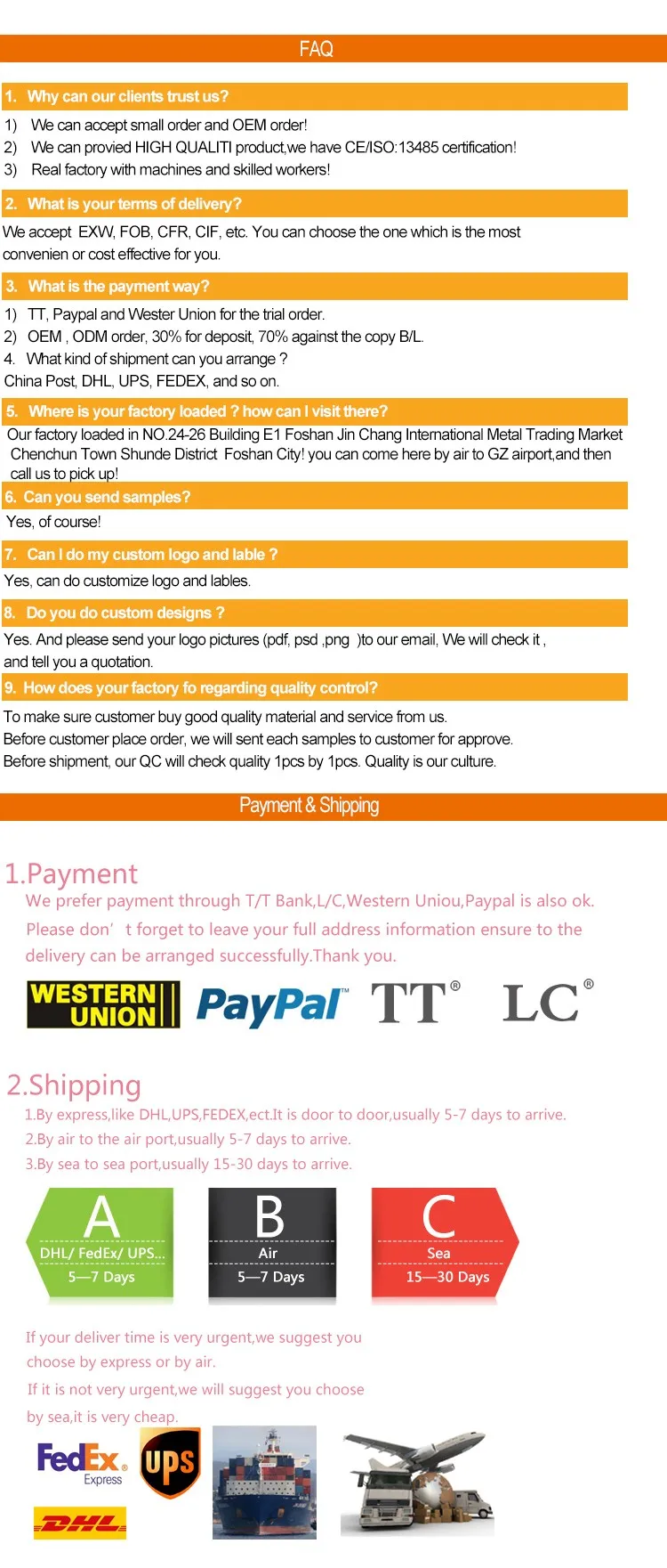 Commercial Kitchen Range Hood Grease Filter / Range Hood