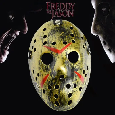 2018 新派对 jason freddy 曲棍球节角色扮演万圣节面具