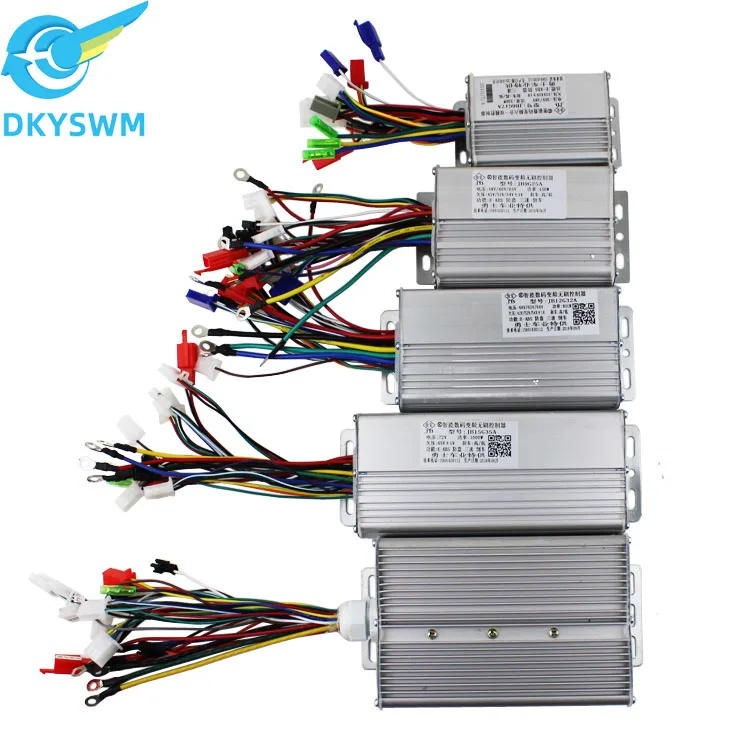 Бесщеточный контроллер для электрического велосипеда скутера постоянного тока прямоугольная волна/72 в 96 синусоидальный сигнал 1 5 кВт 2 аксессуары мотоцикла