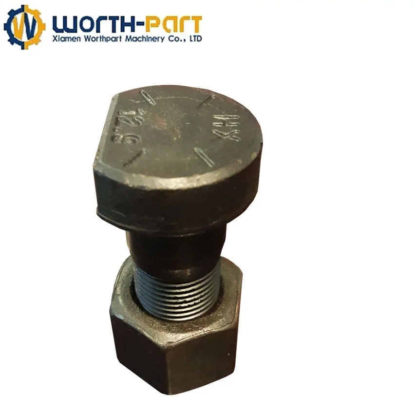 Crawler Excavator Parts Bolt and Nut for Track Shoes