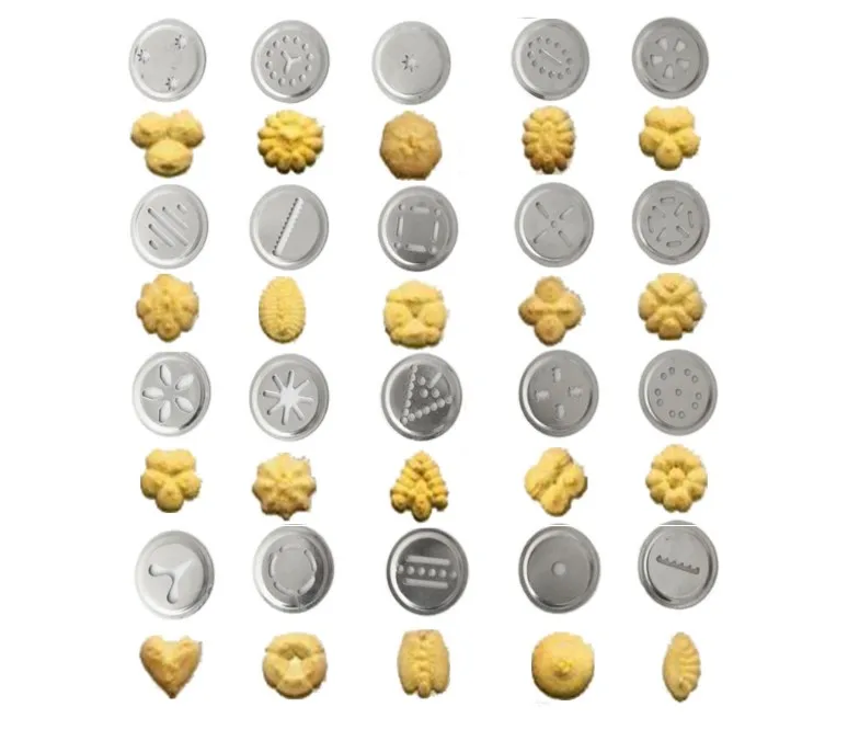Baking Tools Manual Biscuit Cookie Press Stamps Set Cake Decorating Tools Maker with 4 Nozzles 20 Cookie Molds