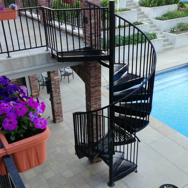 Outdoor Spiral Stairs Kit Prices Wrought Iron Spiral Staircase