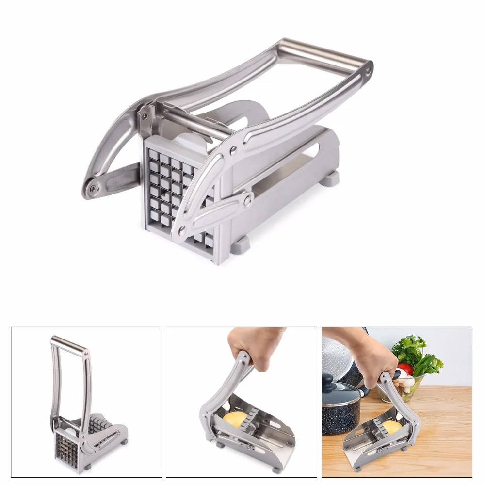 Stainless Steel Potato Chips Cutter Machine French Fry Cutter for Kitchen