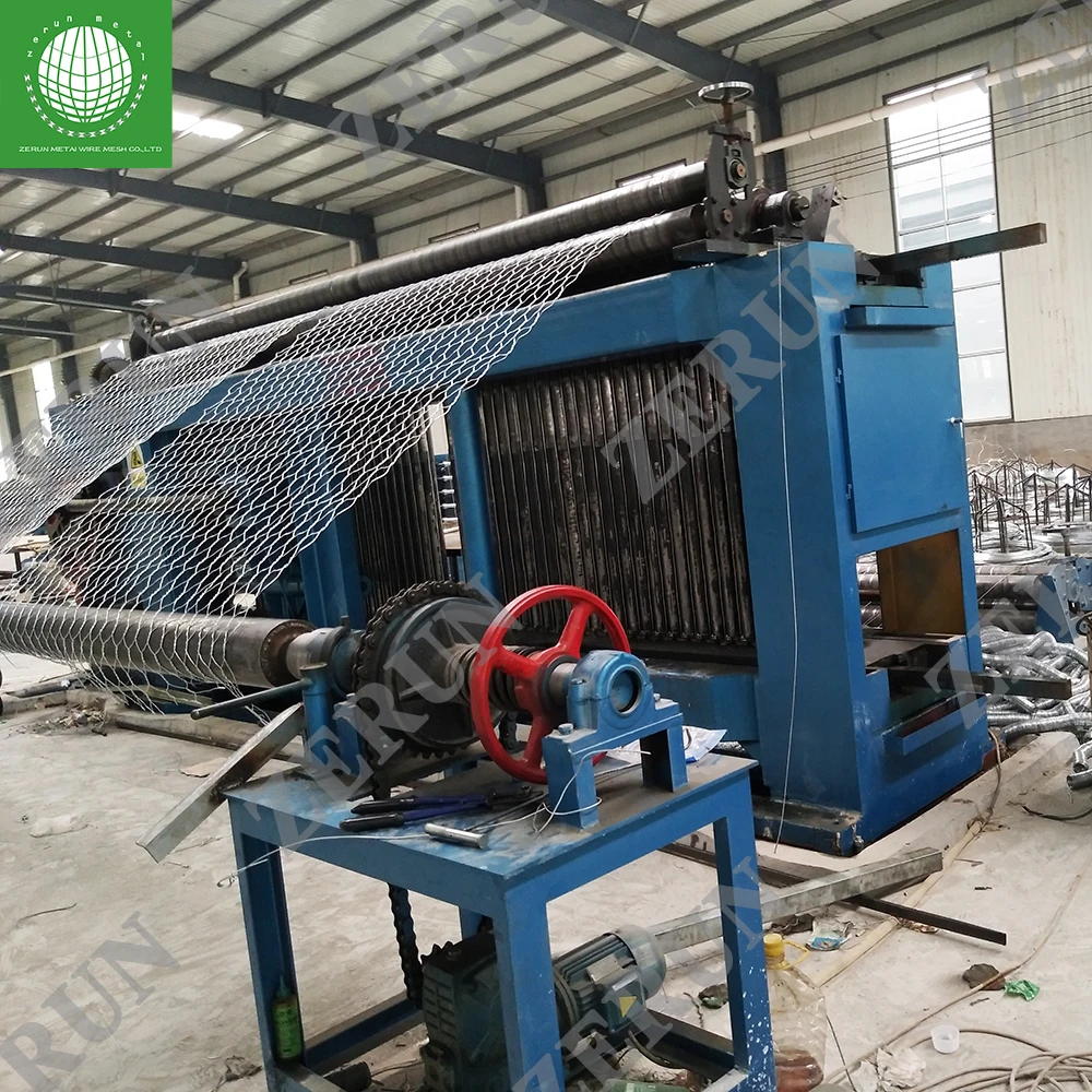 Galvanized gabion wire mesh for stone retaining wall cage Factory