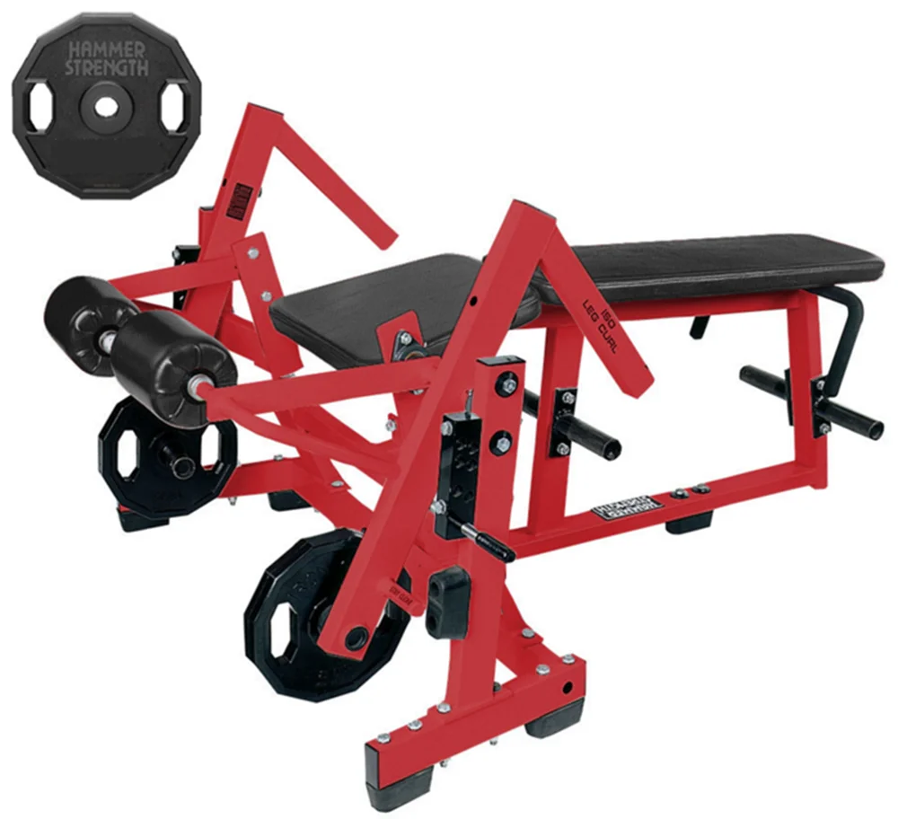 hammer fitness gym machine hm6027 iso-lateral leg curl machine