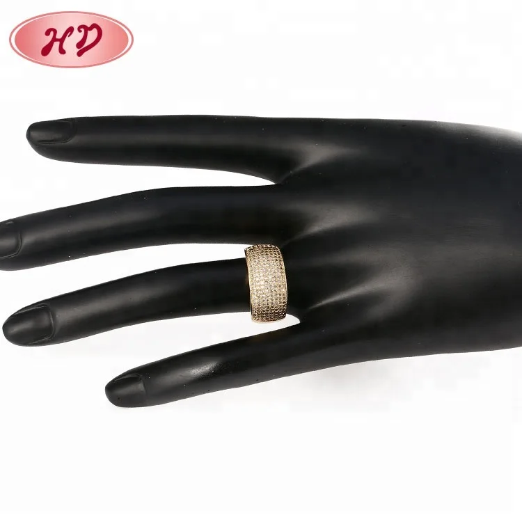 Latest White Gold Rings Design King and Queen Ring Jewelry Platinum Ring for Women