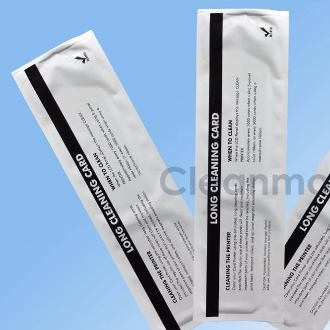 zebra zxp series 3 cleaning card