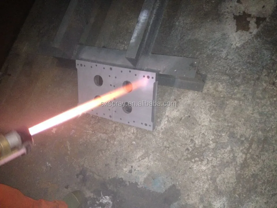 Нагревательный ролик HVOF из карбида вольфрама покрытие унитаза тепловой распылитель hvof