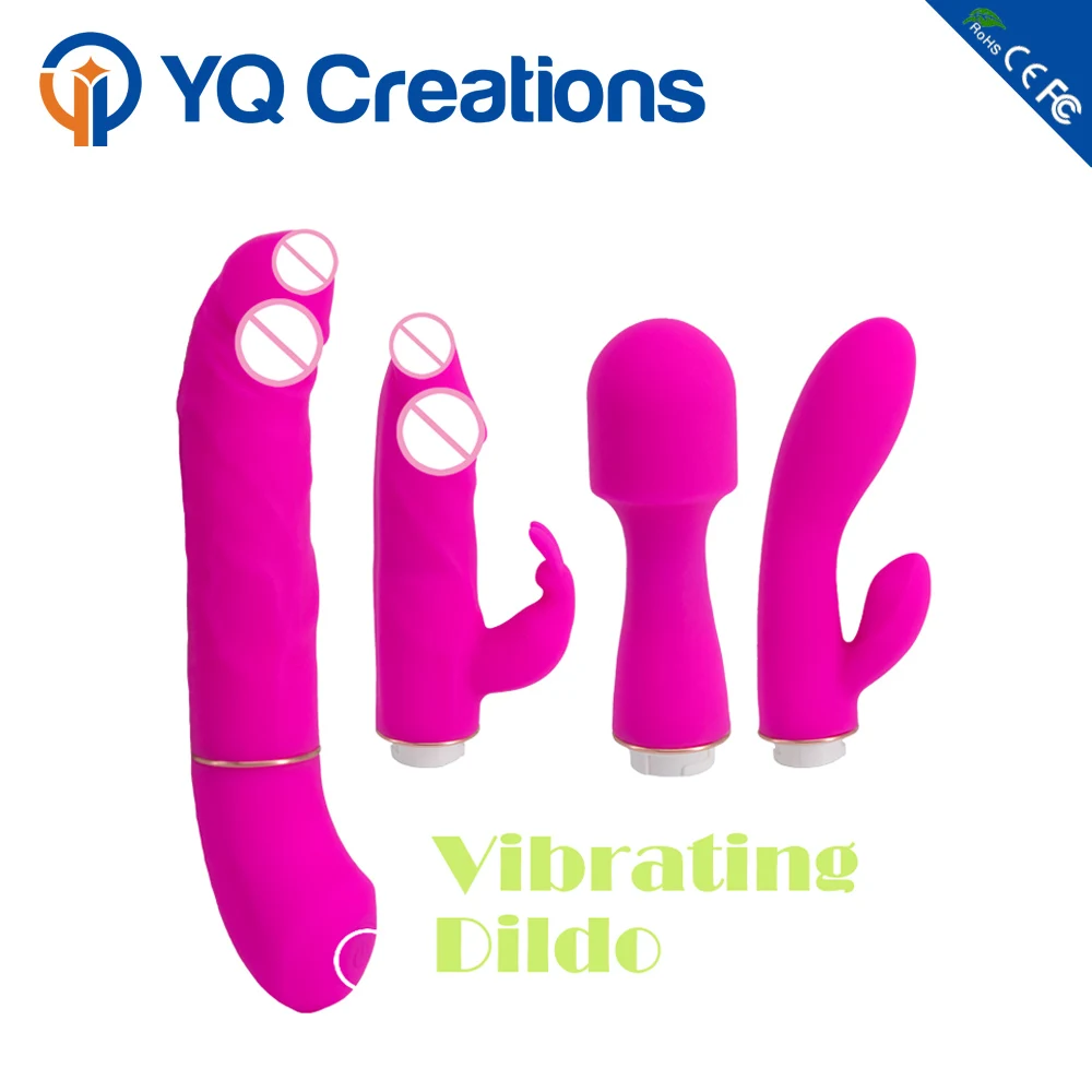Removable Av Sexy Rotating Vibrating Dildo With 4 Attachments Large Penis Vibrator
