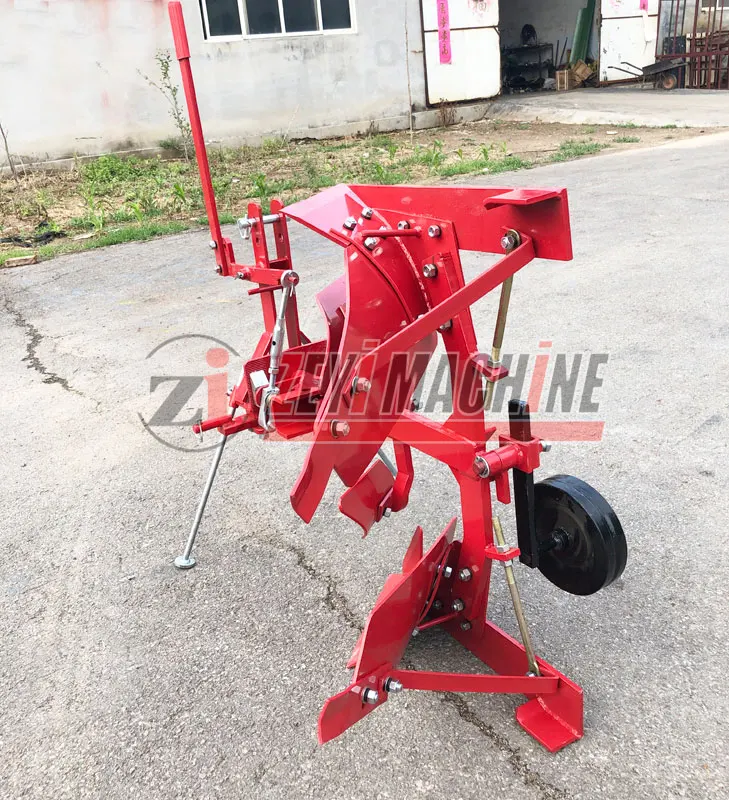 Factory Recommended 3 Point Mount Single Plow Manual Reversible Plow Mini Tractor
