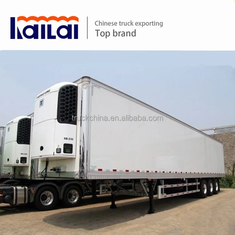 CIMC 13m Refrigerated Container Semi Trailer with Thermo king and Carrier Cooling