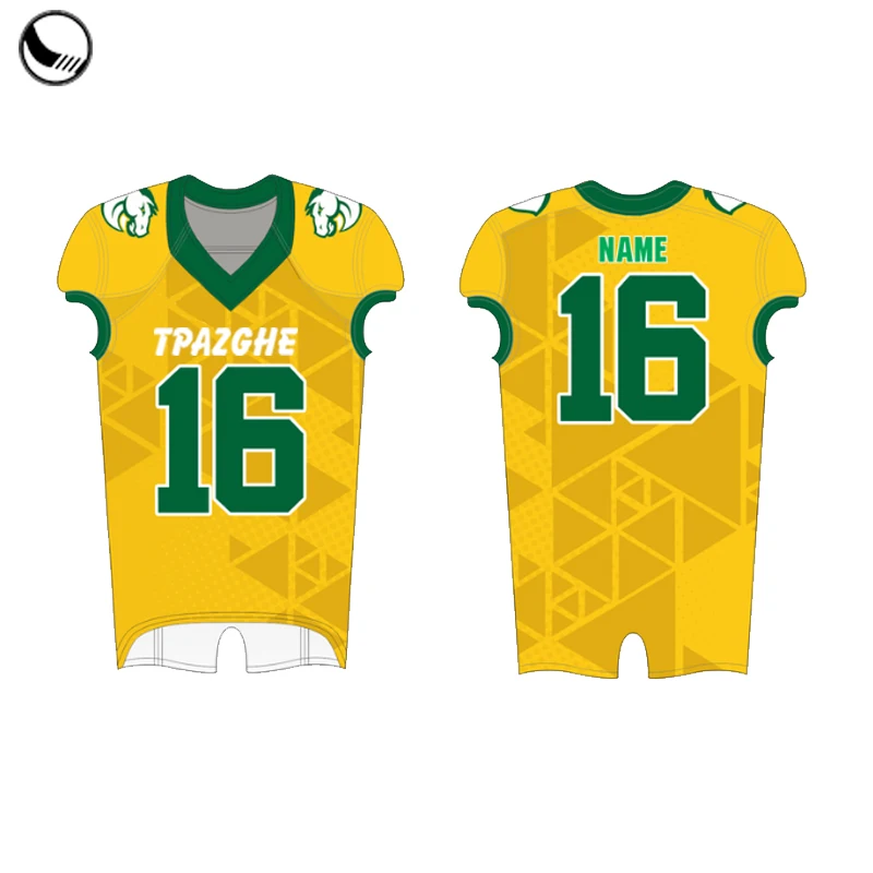 قميص كرة قدم أمريكية للأطفال وقميص كرة قدم مخصّص