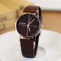 2015 Women Watches Fashion Leather Ladies Watches Cusual Simple Quartz Wristwatches Dress Analog Watches relogio feminino