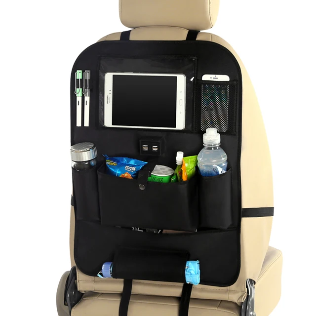 Organisateur De Banquette Arriere De Voiture Avec Chargeur Usb Bebe Accessoires Et Les Elements Essentiels De Voyage Pour Voyages Buy Organisateur De Banquette Arriere De Voiture Avec Chargeur Usb Accessoires De Bebe D Organisateur