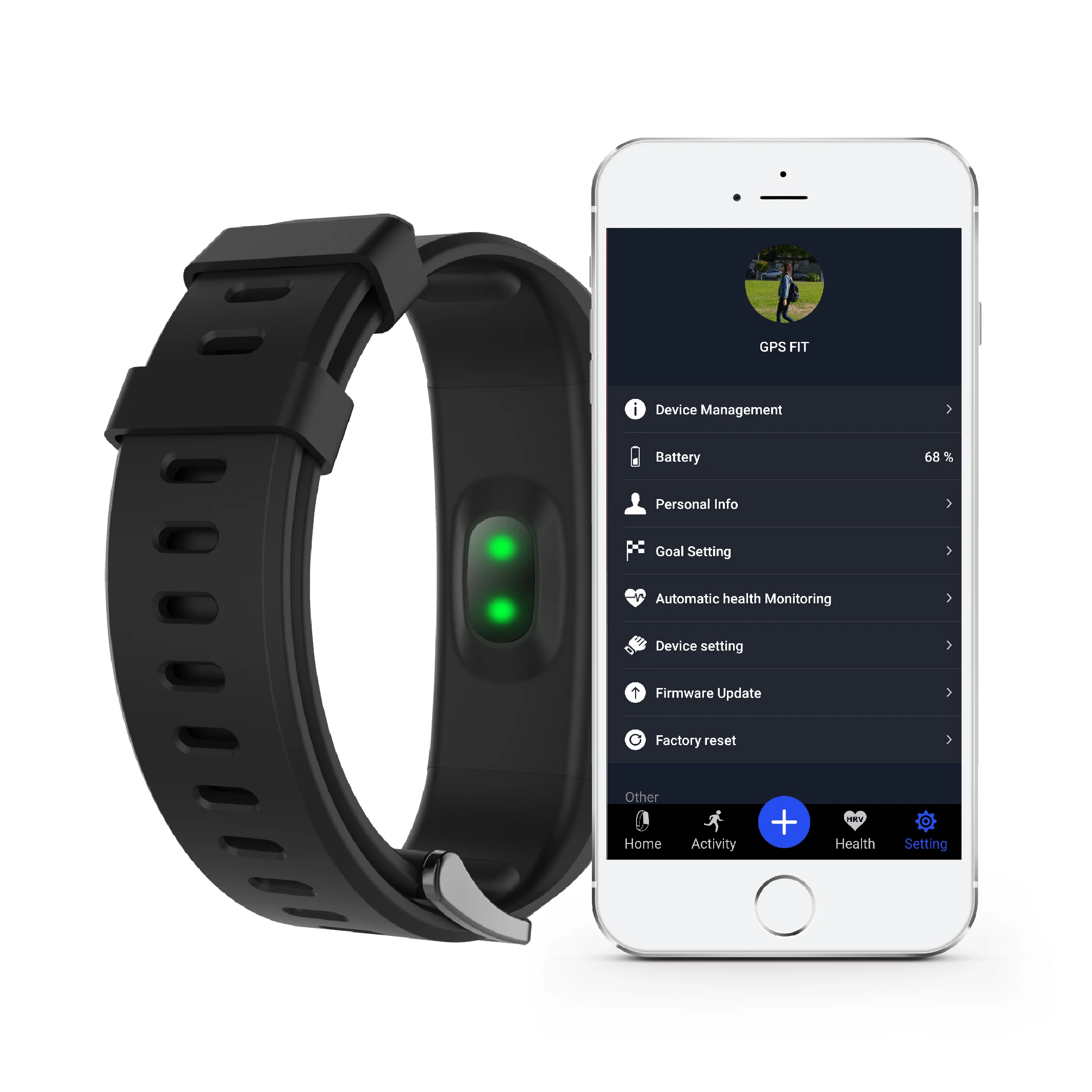 Gps Streckenverlauf Fitness Tracker Mit Oder Ohne Gps PEARL