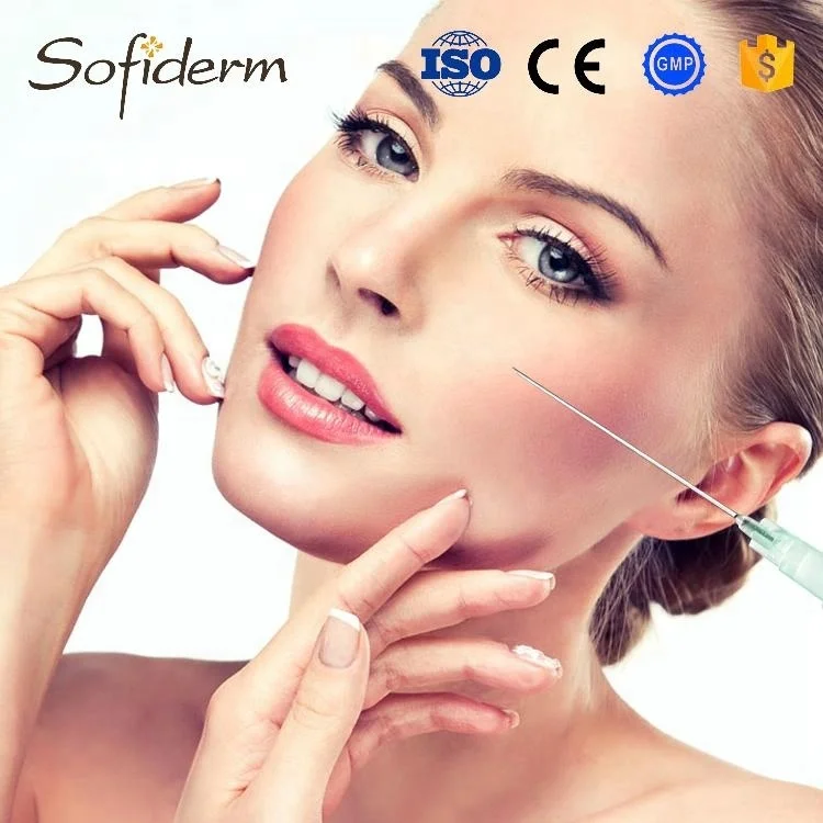 Инъекционный дермальный наполнитель с гиалуроновой кислотой Sofiderm для ухода за кожей лица
