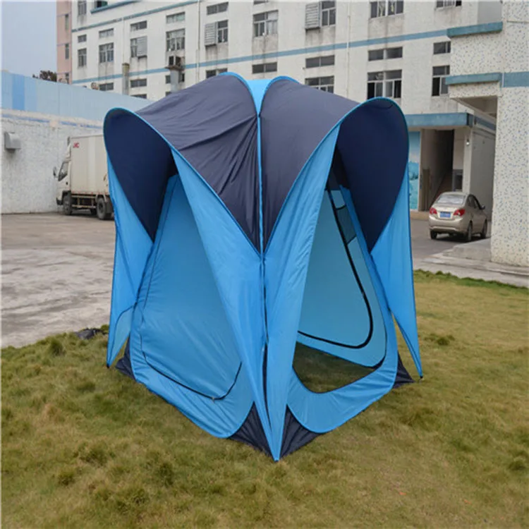 China Wholesale Outdoor Pop Up Sky Tents Sky Blue Camping Base Fishing Tent Buy Fishing Tent Pop Up Tent Base Tent Product On Alibaba Com