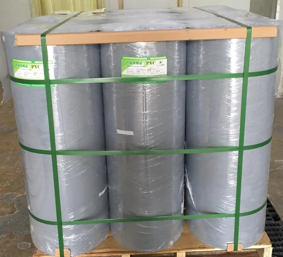 Металлизированный пвх термоформовочный лист для упаковки