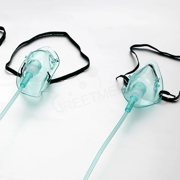 Facial Oxygen Can Mask High Flow Medical High Concentration Oxygen Mask