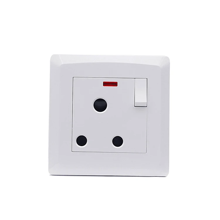 VNX Yemen/Bangladesh/Iraq/Dubai Hot Selling Luxury Light Sockets and Switches Electrical Socket With UK Standard