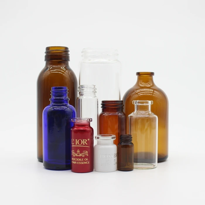 2ml 5ml 10ml 20ml Pharmaceutical and Cosmetic Transparent or Amber Tubular Glass Bottle Vial