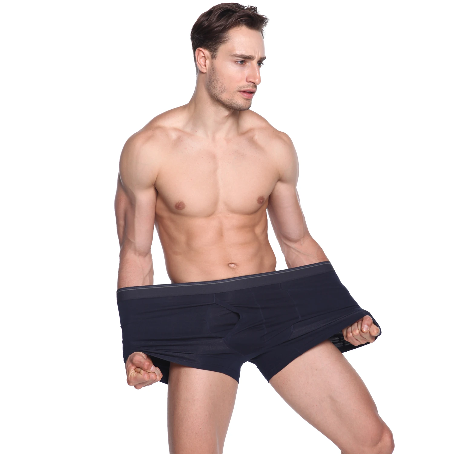 Wholesale Pure Cotton Size 5XL Sexy T-back Gay Fat Men Underwear