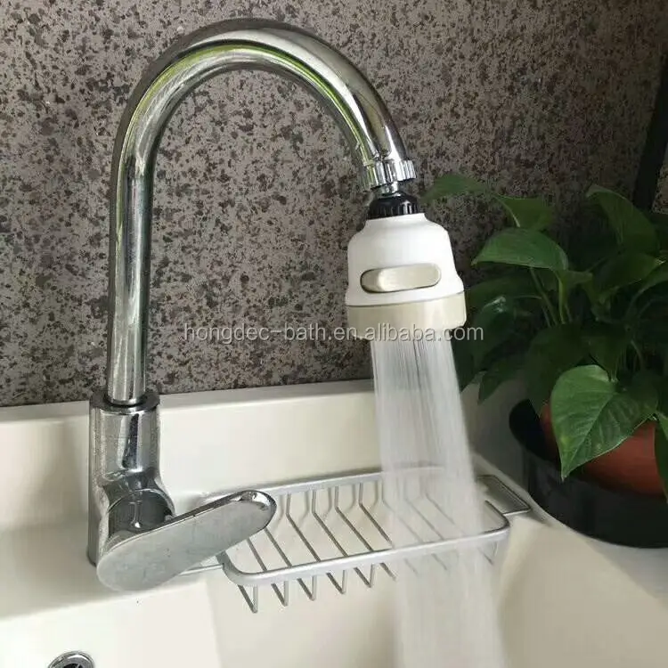 Kitchen Water Spray Water Saving Faucet Sprayer 360 Degree Rotate Tap Nozzle Adjustable Faucet Head Aerator