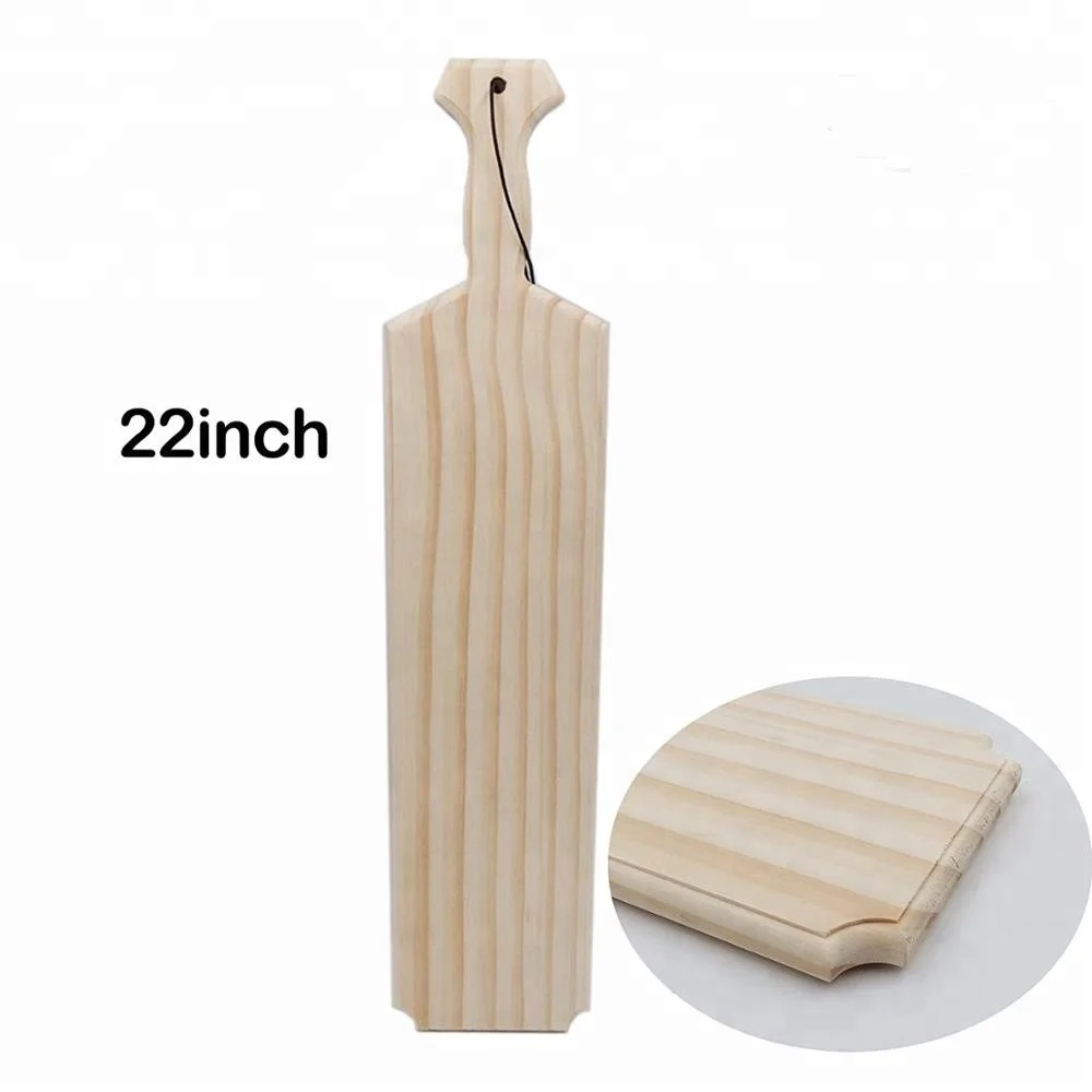 Solid Pine Wooden Spanking Paddle