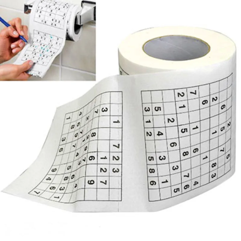 Sudoku Toilet Paper