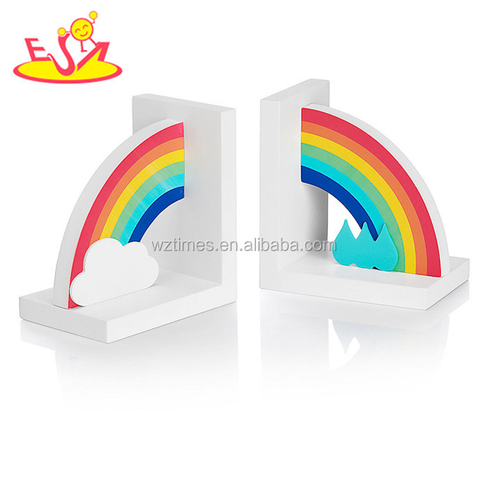 2018 оптовая продажа Детские деревянные радужные закладки Новый дизайн детские Закладки