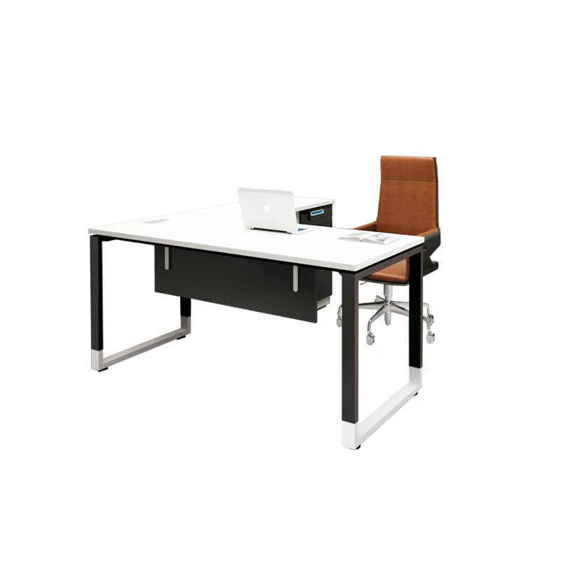 modern style executive computer desk with storage guangzhou manufacturer