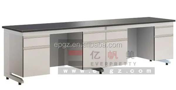 High Quality Laboratory Furniture Center Lab Table for Chemical Biology Science Lab Table