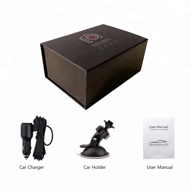 Single Lens 1080p Vehicle Recording Camera 3 Inch Display Screen Automobile DVR Camera with Novatek 96223 Car Safety Recorder