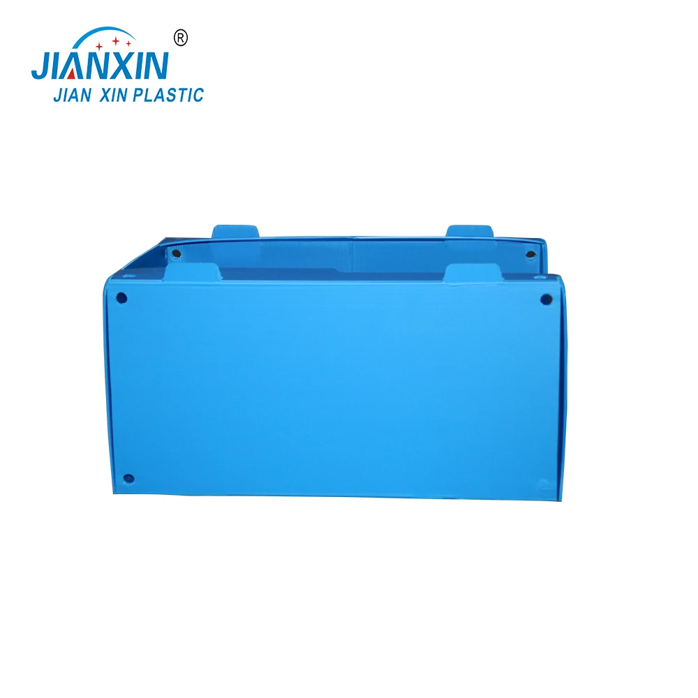Multi Functional UV or Silk Screen Printing Custom Corrugated Plastic Box Totes/ Trays/containers