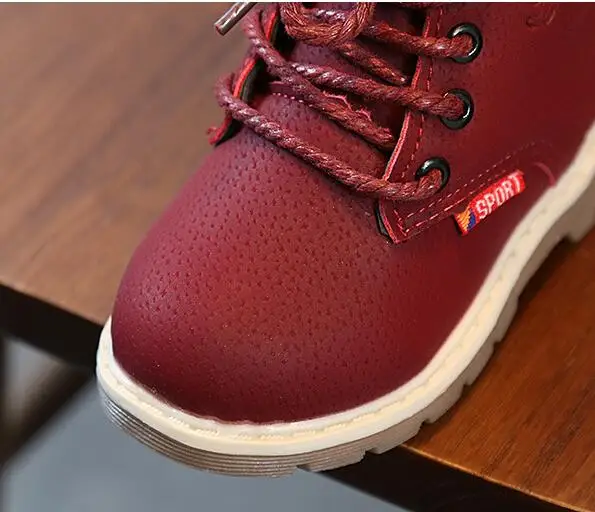 Breathable winter warm walking shoes casual boys girls baby boots