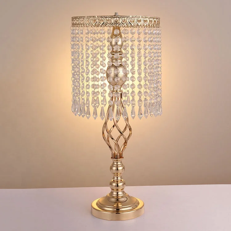 Изысканная оптовая продажа свадебный банкет Кристалл Золотой Серебряный стол центральный