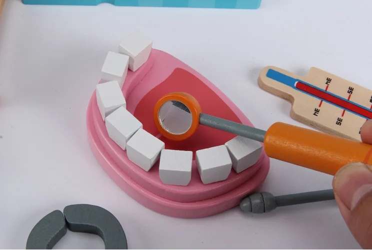 Деревянные игрушки, ролевые игры, Набор доктора, медсестра, инъекция, медицинский комплект, ролевые игры, классические игрушки, имитация доктора, игрушка