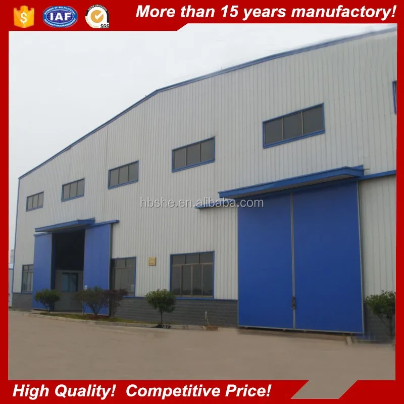 Steel Warehouse Paint Factory Layout Design for Sale